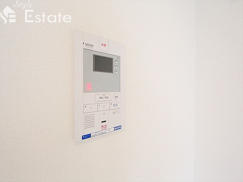セキュリティ　モニター付きインターホン