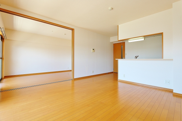 居室・リビング　13畳の広々リビング、家具の配置もしやすそう