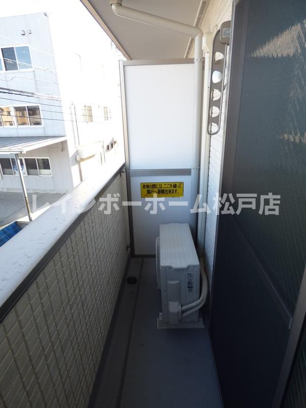 バルコニー　バルコニー付きです