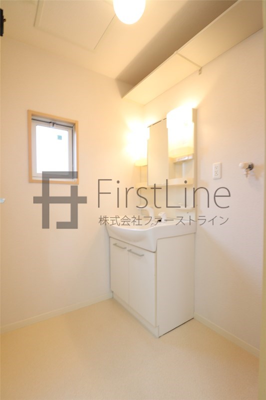 洗面設備　※別棟の写真です