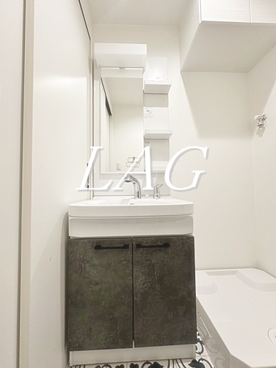 洗面設備　洗面台です。