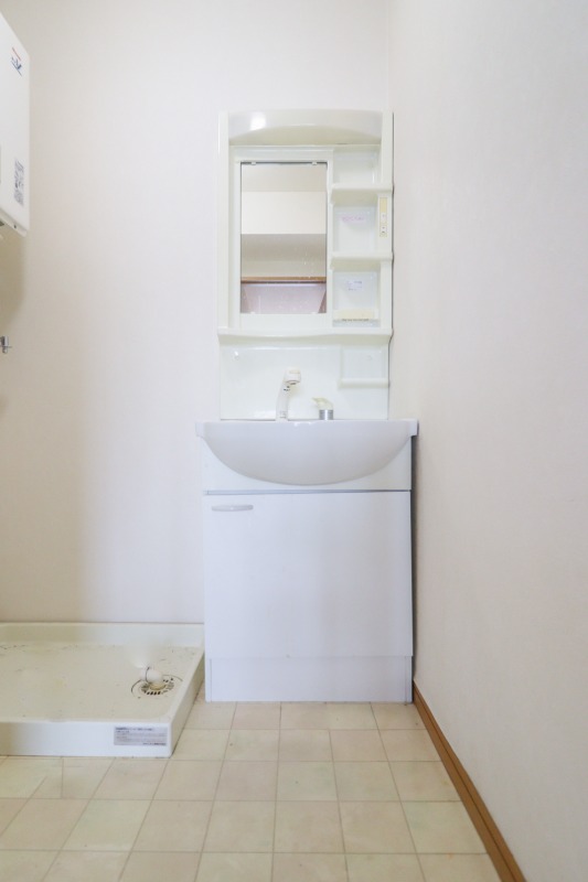 洗面設備　図面と現状に相違がある場合には現状を優先