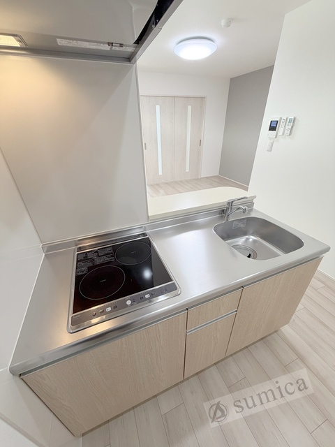 キッチン　２口システムキッチンでお料理楽しく♪♪