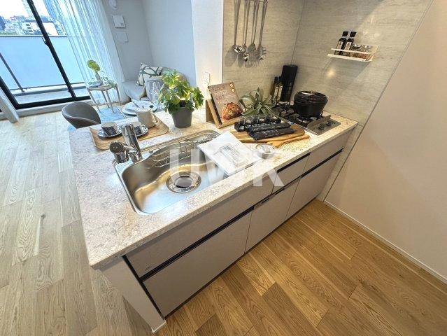 キッチン　同じ間取りのモデルルームです