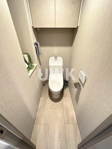 トイレ　同じ間取りのモデルルームです