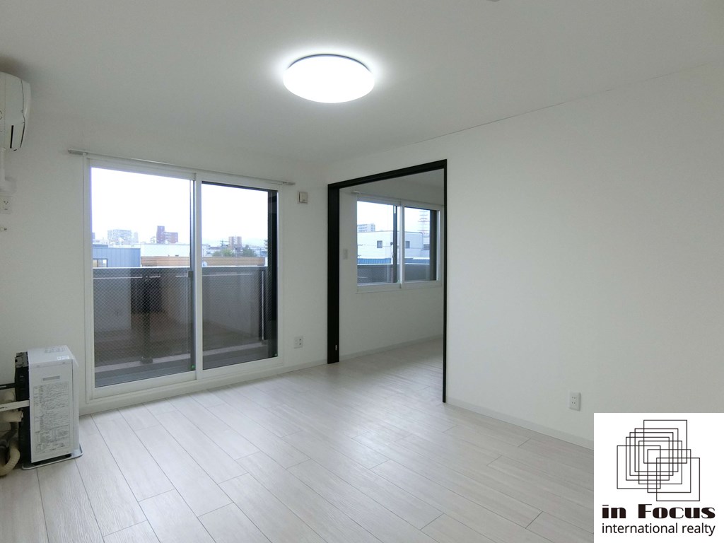 眺望　エアコン付きで暑い夏も快適です