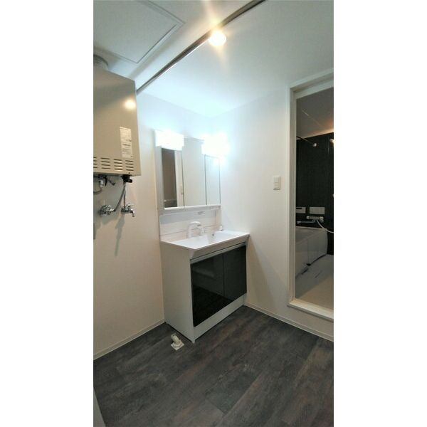 洗面設備　シャワードレッサー付きです！