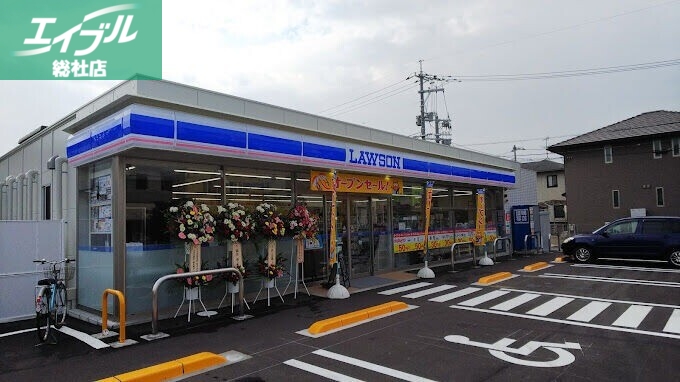 コンビニ　ローソン岡山庭瀬（コンビニ）まで473m