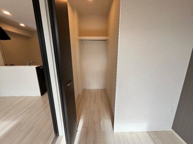 収納　たっぷりとした収納スペースです