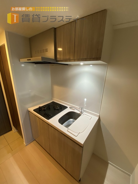 キッチン　嬉しい２口コンロ。