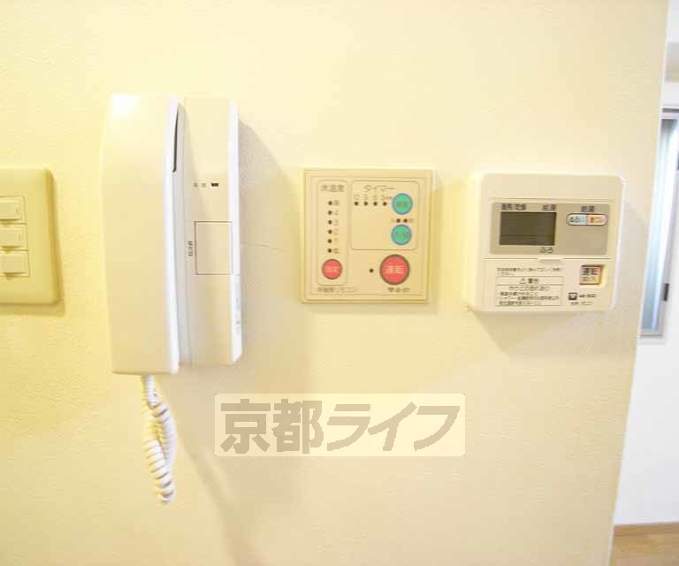 セキュリティ　来客も安心です。