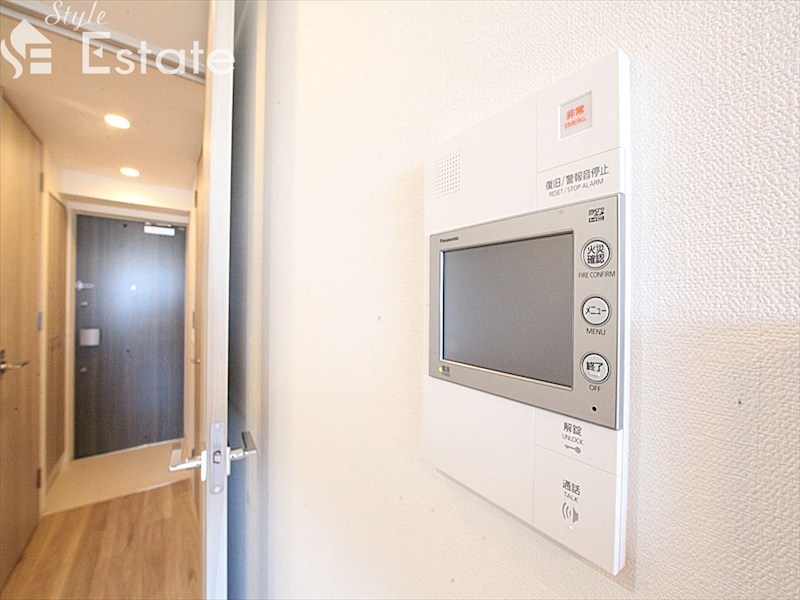 セキュリティ　モニター付きインターホン