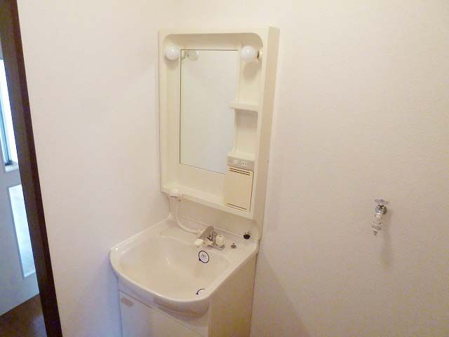 洗面設備　洗面所。室内選択置場あり