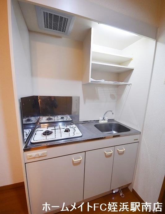 キッチン　★2口コンロ付きで料理が捗ります♪★参考写真