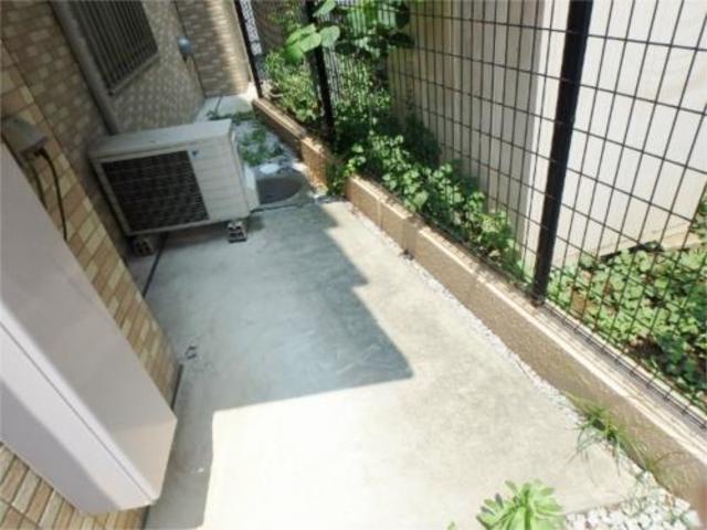 バルコニー　お洗濯もバッチリ