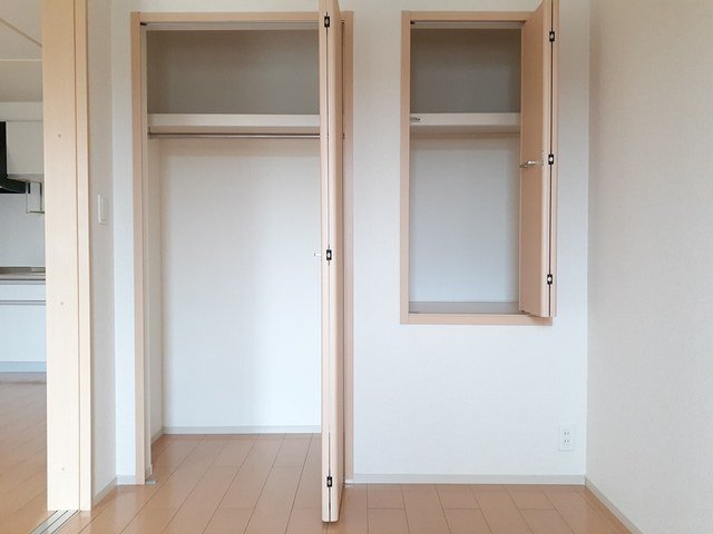 収納　収納があります