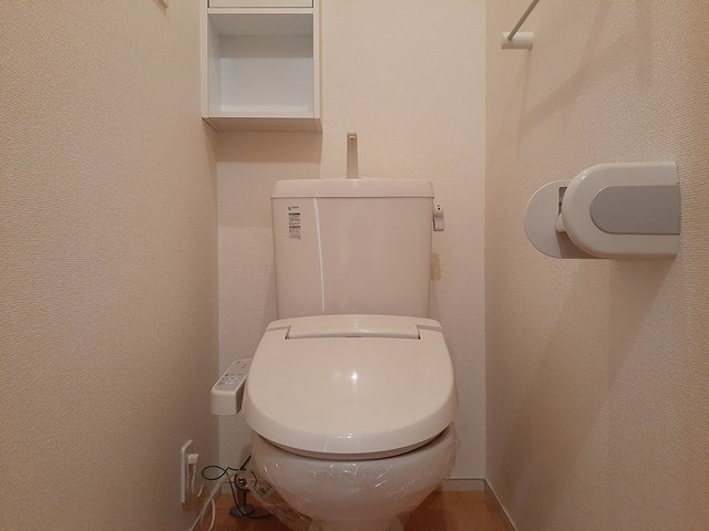 トイレ　ゆったりとした空間のトイレです