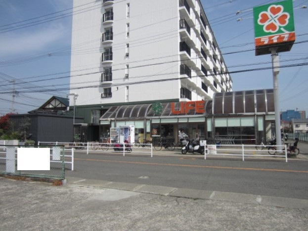スーパー　ライフ忠岡店（スーパー）まで459m