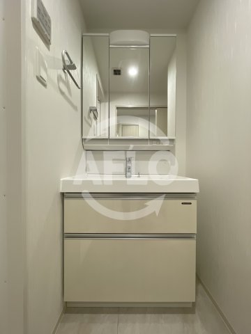 洗面設備　プレジオ恵美須　洗面所