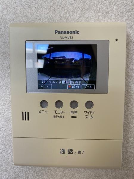 セキュリティ　ＴＶインターホンで防犯対策♪