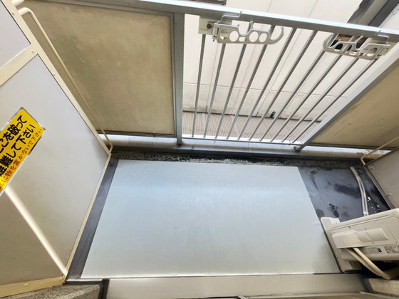 バルコニー　※別部屋の写真です