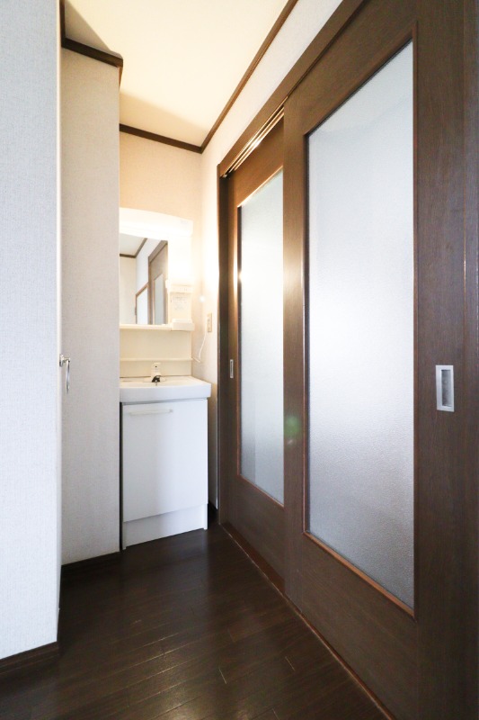 洗面設備　図面と現状に相違がある場合には現状を優先