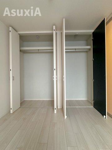 収納　別タイプのお部屋の写真です