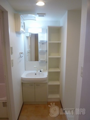 洗面設備　ヴィラアンジュの洗面台