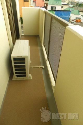 バルコニー　ヴィラアンジュのバルコニー