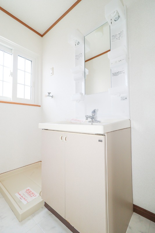 洗面設備　図面と現状に相違がある場合には現状を優先