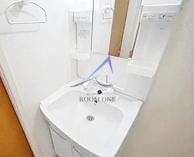 洗面設備　洗面台です。