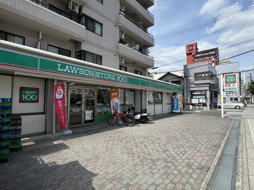 コンビニ　ローソンストア100　住吉清水丘店（コンビニ）まで365m