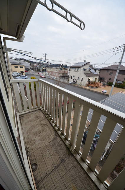 バルコニー　★陽のあたる、明るいバルコニー★
