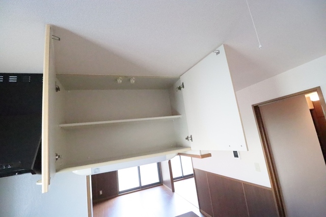 収納　キッチン上収納