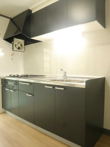 キッチン　システムキッチン付き♪