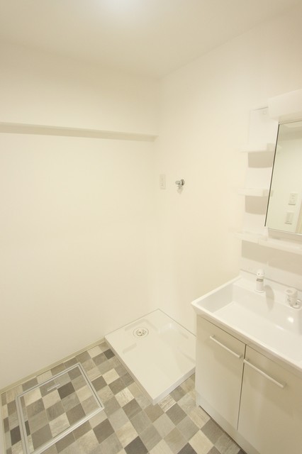 洗面設備　写真はイメージです。色仕様は現況優先になります。