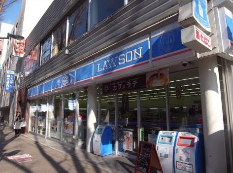 コンビニ　ローソン 杉並区役所前店（コンビニ）まで437m