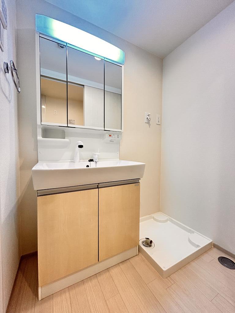 洗面設備　別部屋の写真です。