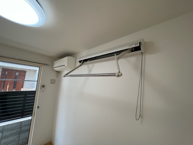 その他設備　室内干し