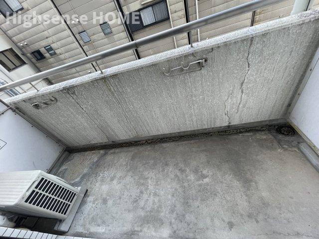 バルコニー　落ち着いた時間を過ごせるバルコニーです