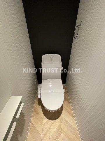 トイレ　ゆったりとした空間のトイレです