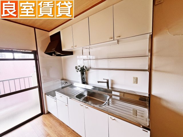 キッチン　2口ガスコンロ新品設置