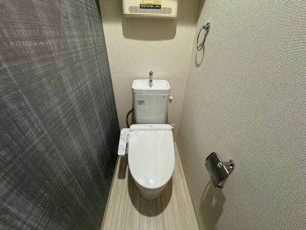 トイレ　ゆったりとした空間のトイレです