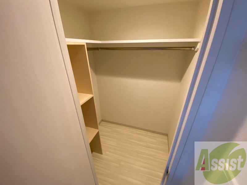 収納　収納もバッチリあるのでお部屋が片付きますよ！