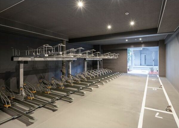 駐車場　駐輪場