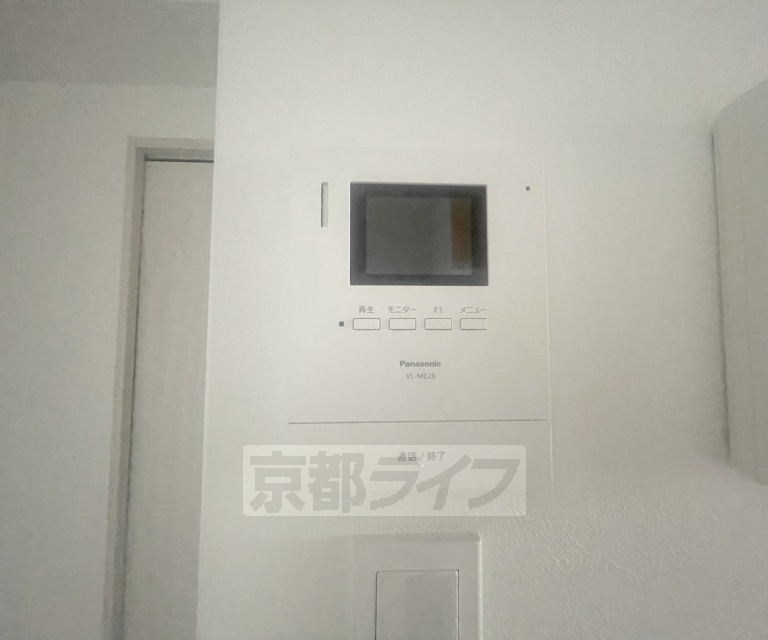 セキュリティ　インターホンです