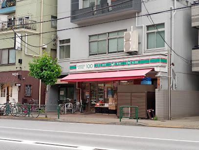 コンビニ　ローソンストア100 業平店（コンビニ）まで328m