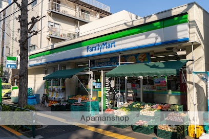 コンビニ　ファミリーマート千駄木五丁目店（コンビニ）まで77m