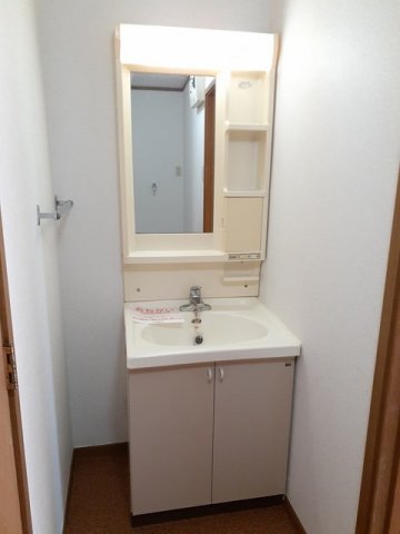 洗面設備　広い洗面スペース