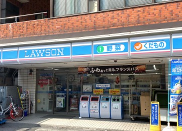 コンビニ　ローソン北品川一丁目店（コンビニ）まで70m
